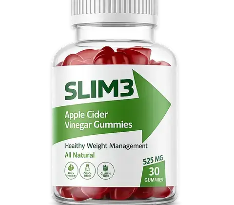Single Slim3 Gummies bottle showing product packaging